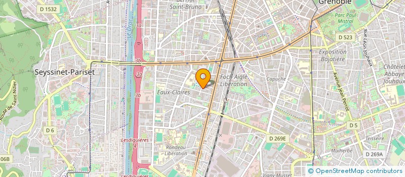 localisation de l'entreprise 953 060 837   GRENOBLE