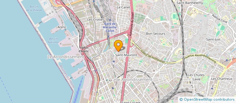 localisation de l'entreprise 953 090 503   MARSEILLE