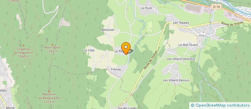 localisation de l'entreprise 953 102 605   ALEX