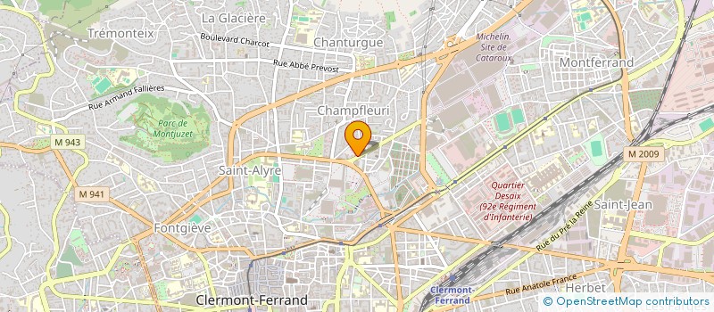 localisation de l'entreprise 953 134 202 à PARENTIGNAT