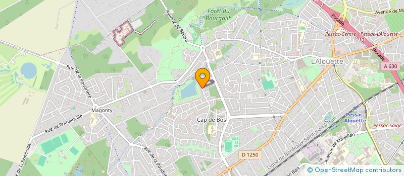 localisation de l'entreprise 953 141 439   PESSAC