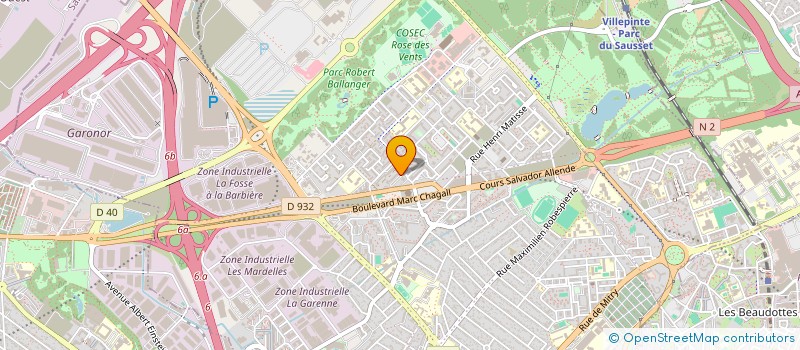 localisation de l'entreprise 953 157 518   AULNAY-SOUS-BOIS