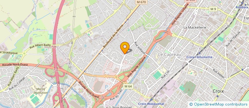 localisation de l'entreprise 953 168 937   WASQUEHAL