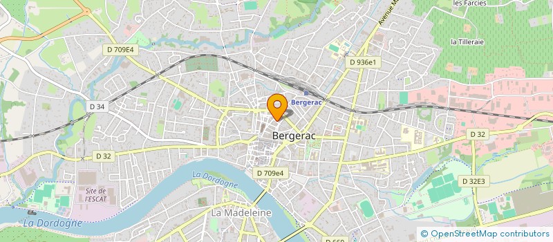 localisation de l'entreprise 953 174 117  à BERGERAC