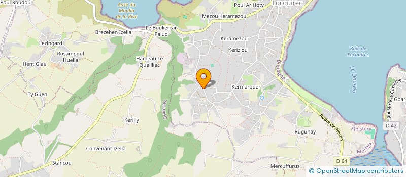 localisation de l'entreprise 953 192 341   LOCQUIREC