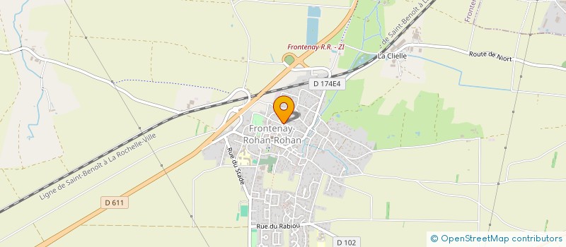 localisation de l'entreprise 953 192 853   NIORT