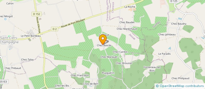 localisation de l'entreprise 953 196 995   SAINT-CIERS-CHAMPAGNE