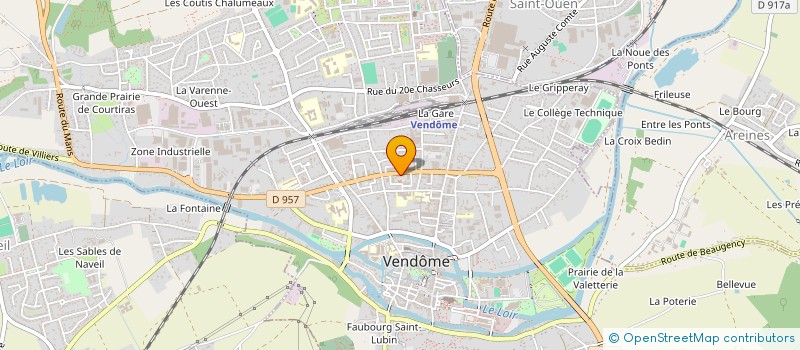 localisation de l'entreprise 953 214 806   VENDOME
