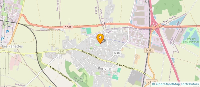 localisation de l'entreprise 953 215 712   PUSIGNAN