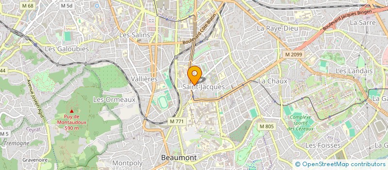 localisation de l'entreprise 953 220 068   VEYRE-MONTON