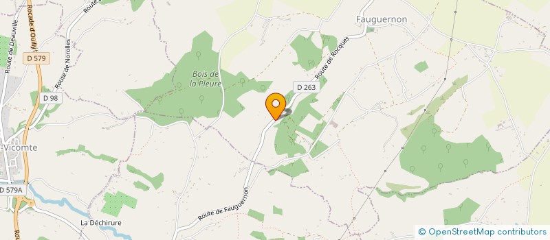 localisation de l'entreprise 953 238 797   FAUGUERNON