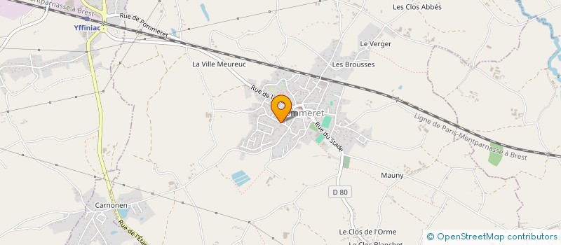 localisation de l'entreprise 953 253 325  à YFFINIAC