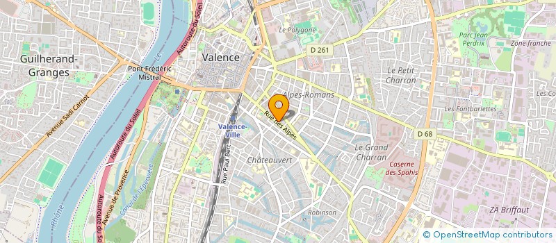 localisation de l'entreprise 953 276 755   VALENCE