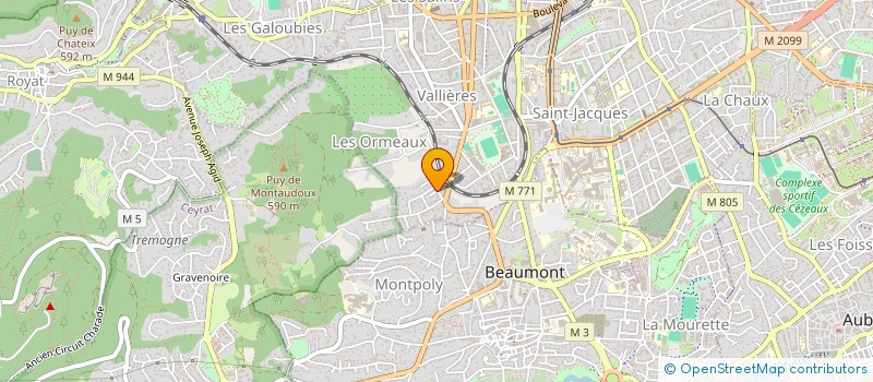 localisation de l'entreprise 953 316 890   NALLIERS