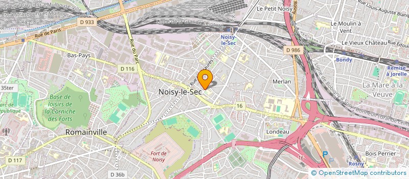 localisation de l'entreprise 953 343 803 à NOISY-LE-SEC