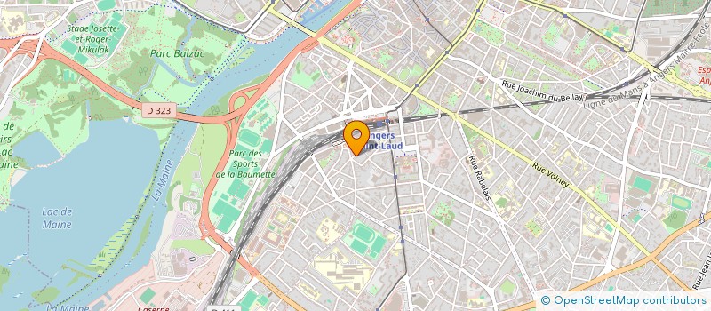 localisation de l'entreprise 953 350 972   ANGERS