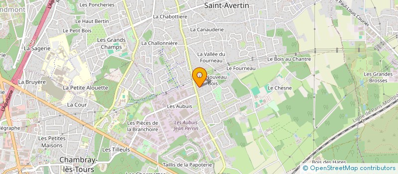 localisation de l'entreprise 953 351 335   SAINT-AVERTIN