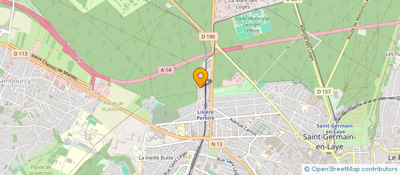 localisation de l'entreprise 953 356 581   SAINT-GERMAIN-EN-LAYE