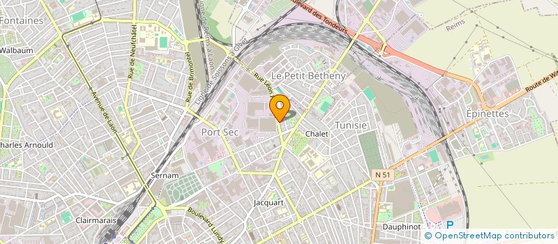 localisation de l'entreprise 953 393 691   REIMS