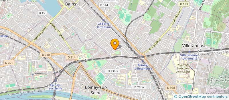 localisation de l'entreprise 953 398 773   DEUIL-LA-BARRE