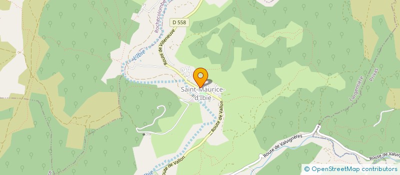 localisation de l'entreprise 953 426 848   SAINT-MAURICE-D'IBIE