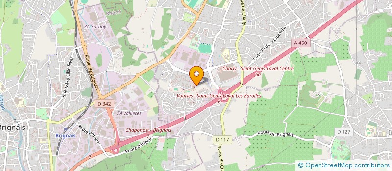 localisation de l'entreprise 953 431 368   SAINT-GENIS-LAVAL