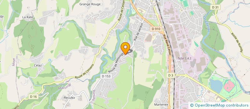 localisation de l'entreprise 953 442 597   RUMILLY