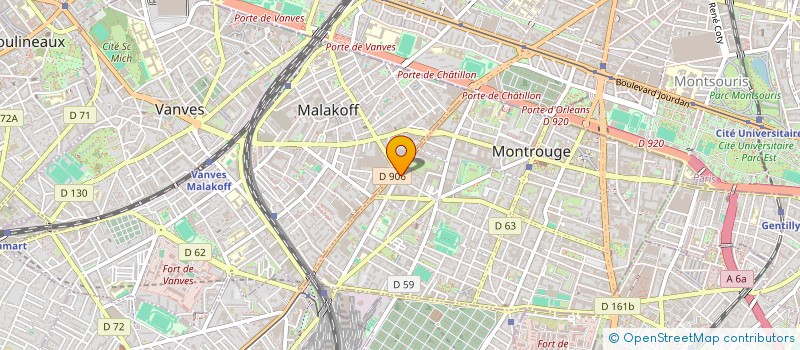 localisation de l'entreprise 953 446 473 à MEUDON