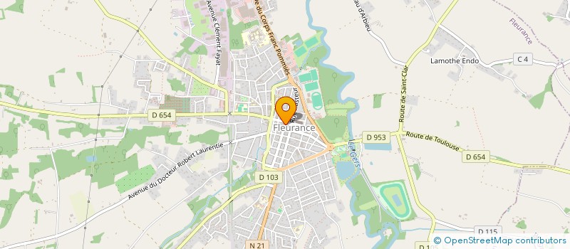 localisation de l'entreprise 953 451 796   CIBOURE