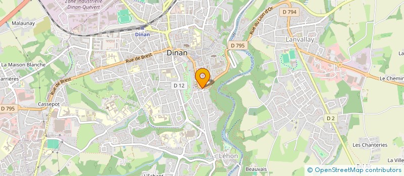 localisation de l'entreprise 953 456 480   DINAN