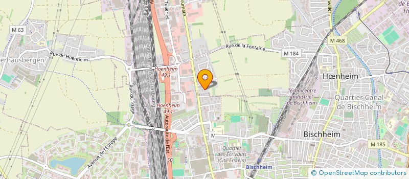 localisation de l'entreprise 953 457 835   HNHEIM