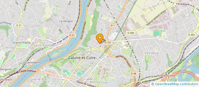 localisation de l'entreprise 953 466 851 à SAINT-GENIS-LAVAL