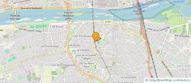 localisation de l'entreprise 953 481 785   FONDETTES