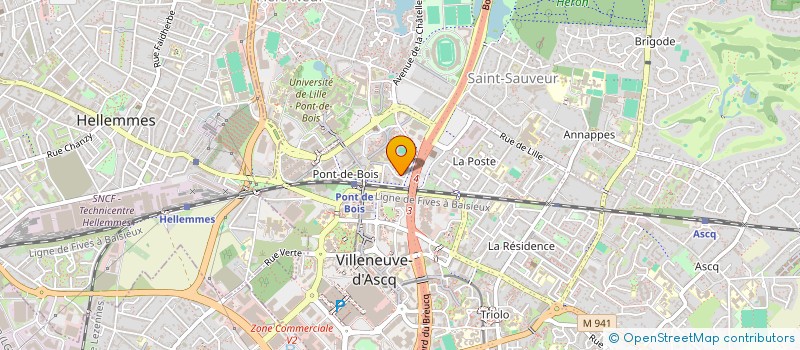 localisation de l'entreprise 953 483 690   LILLE