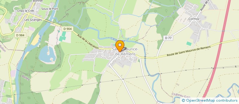 localisation de l'entreprise 953 496 304   SAINT-MAURICE-DE-REMENS