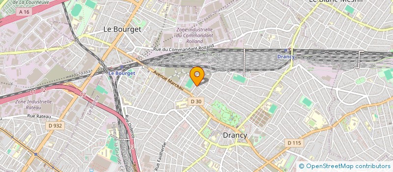 localisation de l'entreprise 953 498 482 à DRANCY