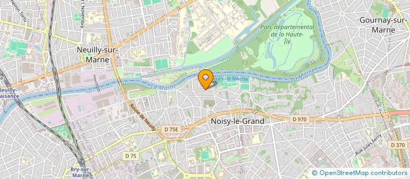 localisation de l'entreprise 953 513 165   NOISY-LE-GRAND