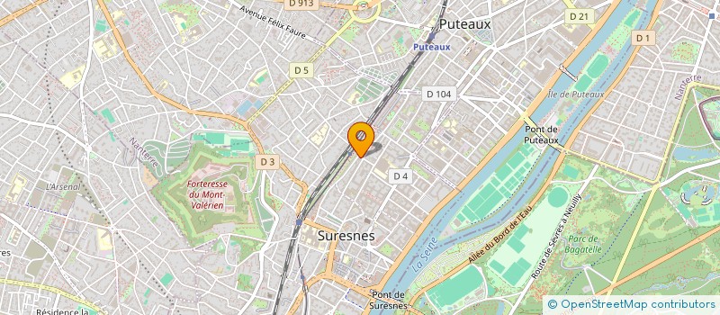 localisation de l'entreprise 953 516 804 à SURESNES