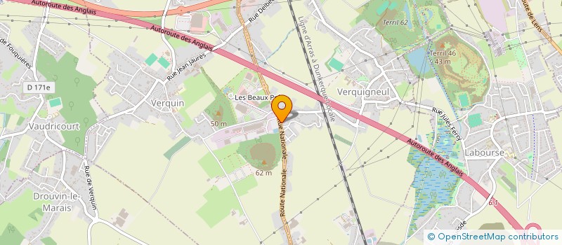 localisation de l'entreprise 953 524 030   VERQUIGNEUL