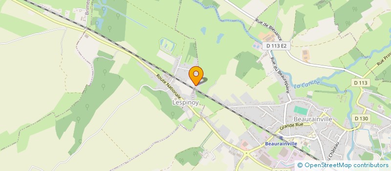 localisation de l'entreprise 953 525 128   ENQUIN-SUR-BAILLONS