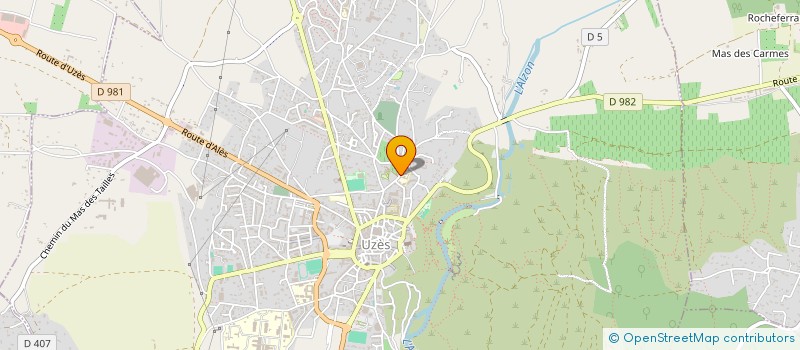 localisation de l'entreprise 953 530 649   UZES