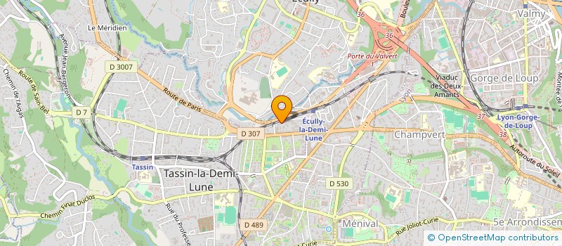 localisation de l'entreprise 953 535 036   LYON