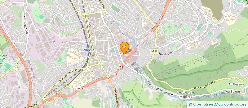 localisation de l'entreprise 953 545 787   SAINT-ETIENNE