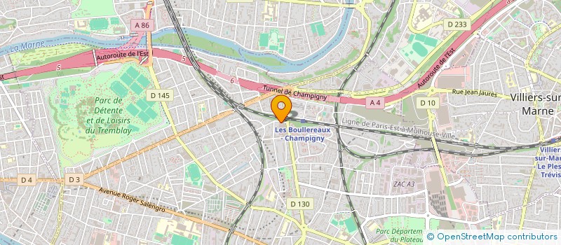 localisation de l'entreprise 953 553 070 à CHAMPIGNY-SUR-MARNE