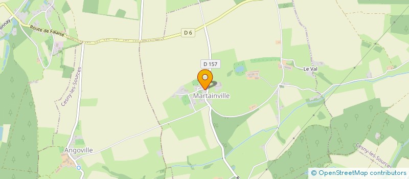 localisation de l'entreprise 953 562 295   MARTAINVILLE