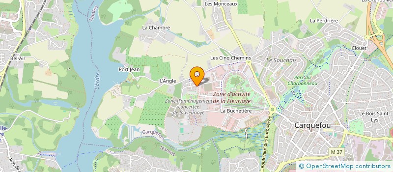 localisation de l'entreprise 953 563 020 à CARQUEFOU