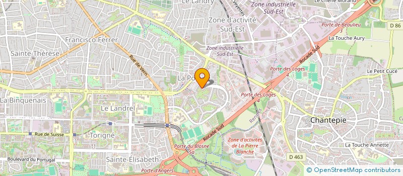 localisation de l'entreprise 953 563 798   MOZE-SUR-LOUET