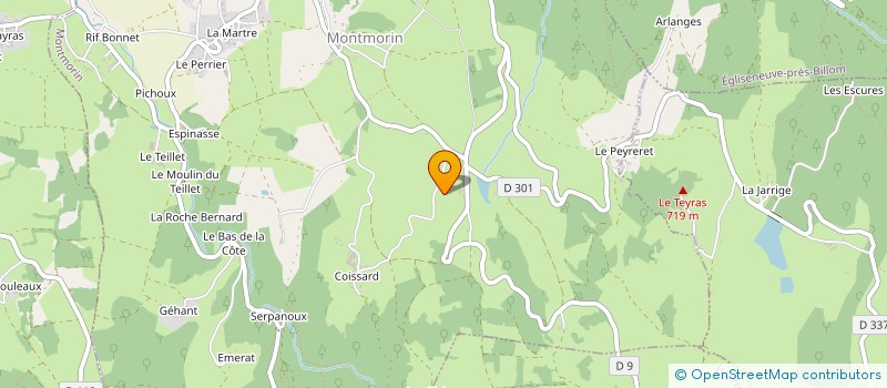 localisation de l'entreprise 953 577 475   MONTMORIN