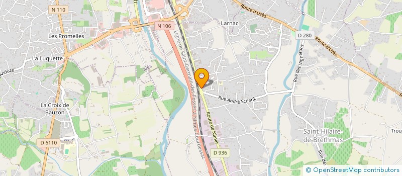 localisation de l'entreprise 953 578 101   NIMES