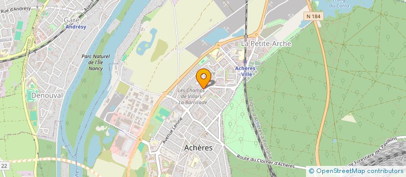 localisation de l'entreprise 953 578 747   ACHERES